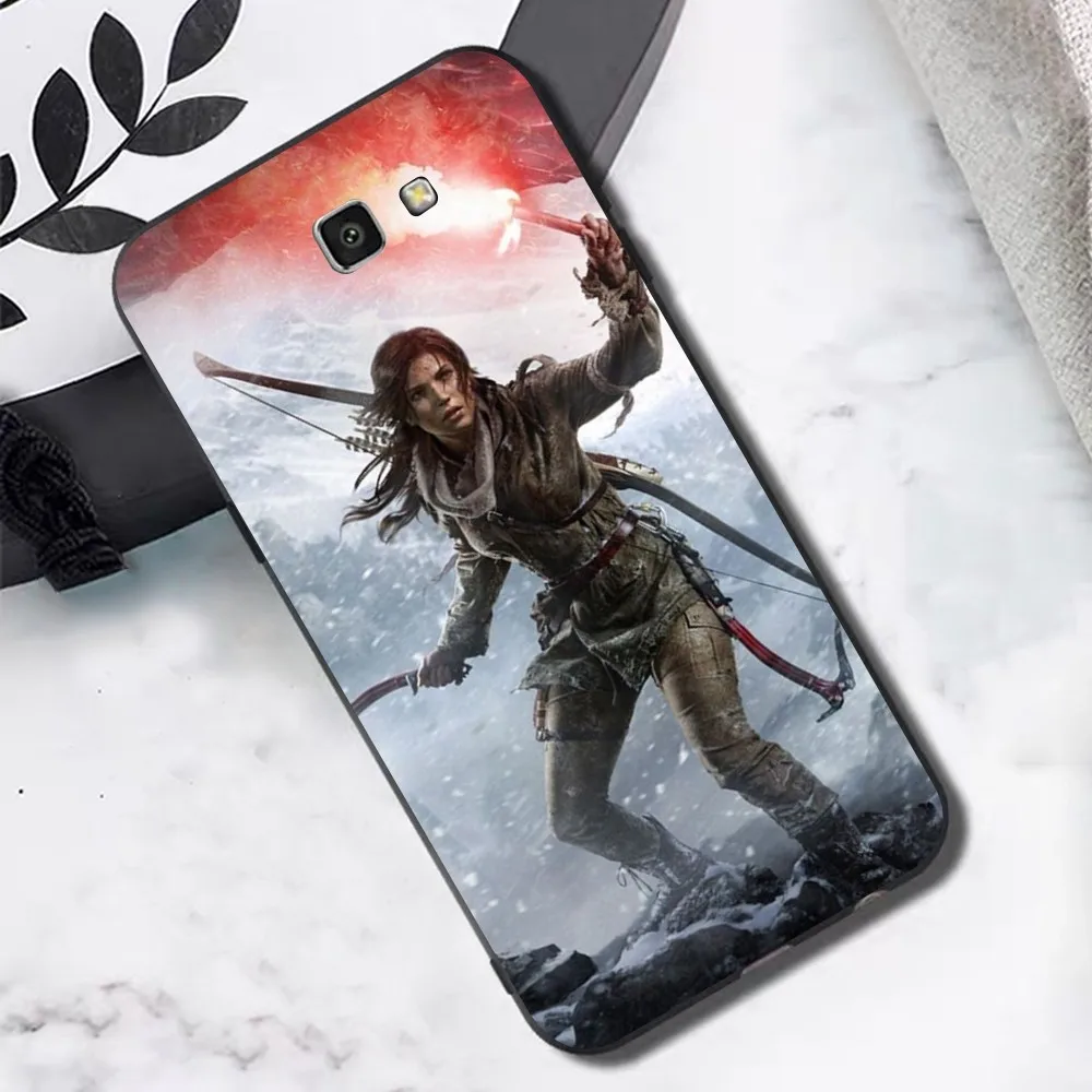 Video Game Tomb Raider Phone Case For Samsung J 7 Plus 7core J7 Neo J6 Prime J4 J5 Mobile Cover