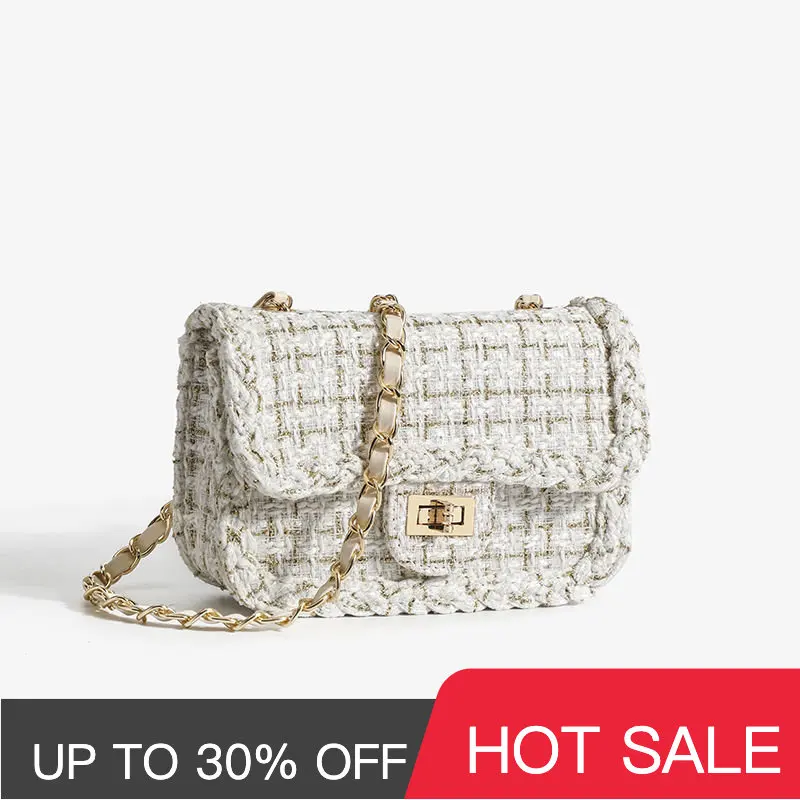 

Small crowd temperament light luxury autumn and winter new single shoulder cross body handhold purses and handbags for women
