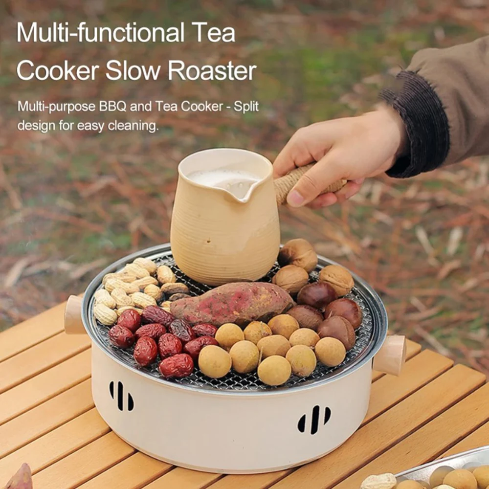 Набор для духовки гриля угольной плиты разделенная плита барбекю из нержавеющей