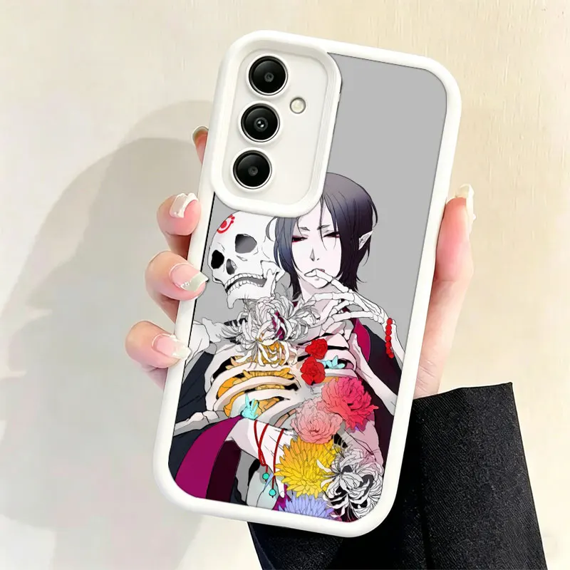 Чехол для телефона Hoozuki no Reitetsu для Samsung A54 A53 A52S A14 A13 A12 A22 A23 A24 A32 A33 A34 Galaxy A04S A03S A02 A73 A72 M04 M12 (art.: 3920dbe64ef80) - 3920dbe64ef80