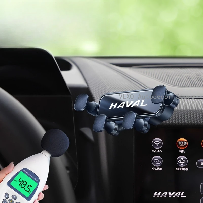 Фото Автомобильный держатель для телефона Haval DARGO JOLION Pro Mythical Beast, специальный фиксированный кронштейн, подставка для беспроводной зарядки, аксессуары для крепления №3