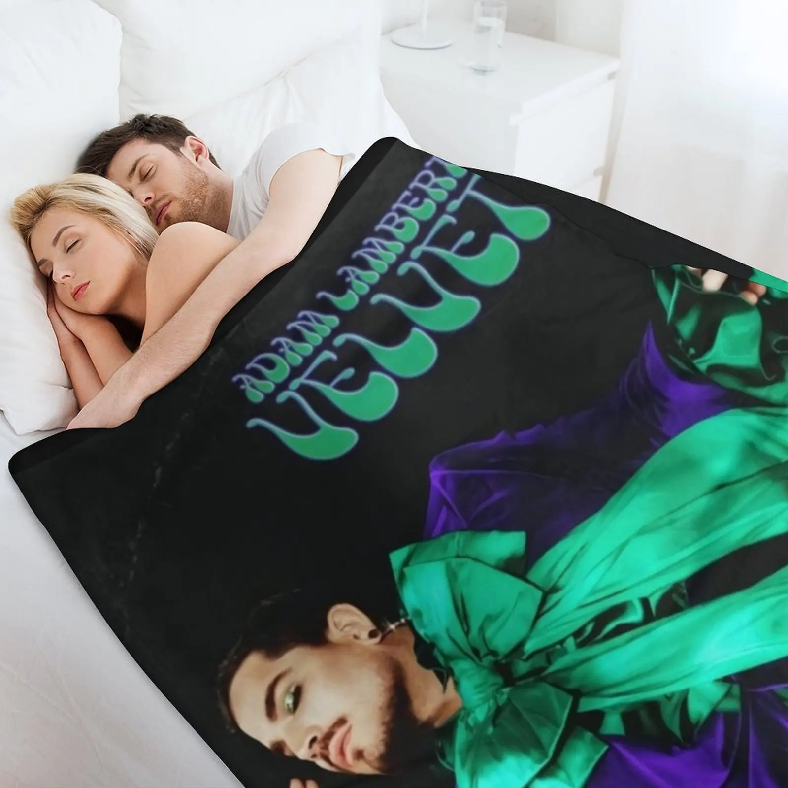 Адам Ламберт Рибон Плед Мягкие Кровати Тонкие Одеяла