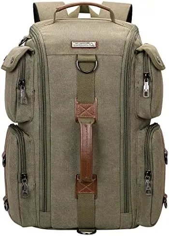 

Дорожный рюкзак для мужчин и женщин, переносной холщовый рюкзак, вещевая сумка для самолетов, подходит для 17-дюймового ноутбука u2026