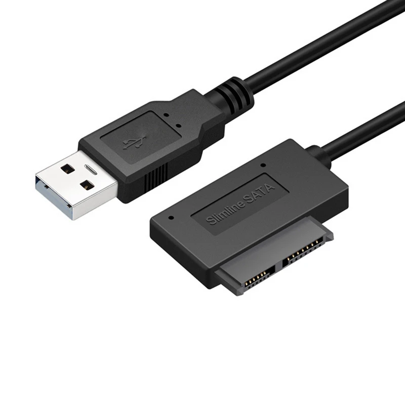 Фото USB-адаптер 35 см для ПК 6P + 7P, CD, DVD, Rom, SATA на USB 2,0 №2