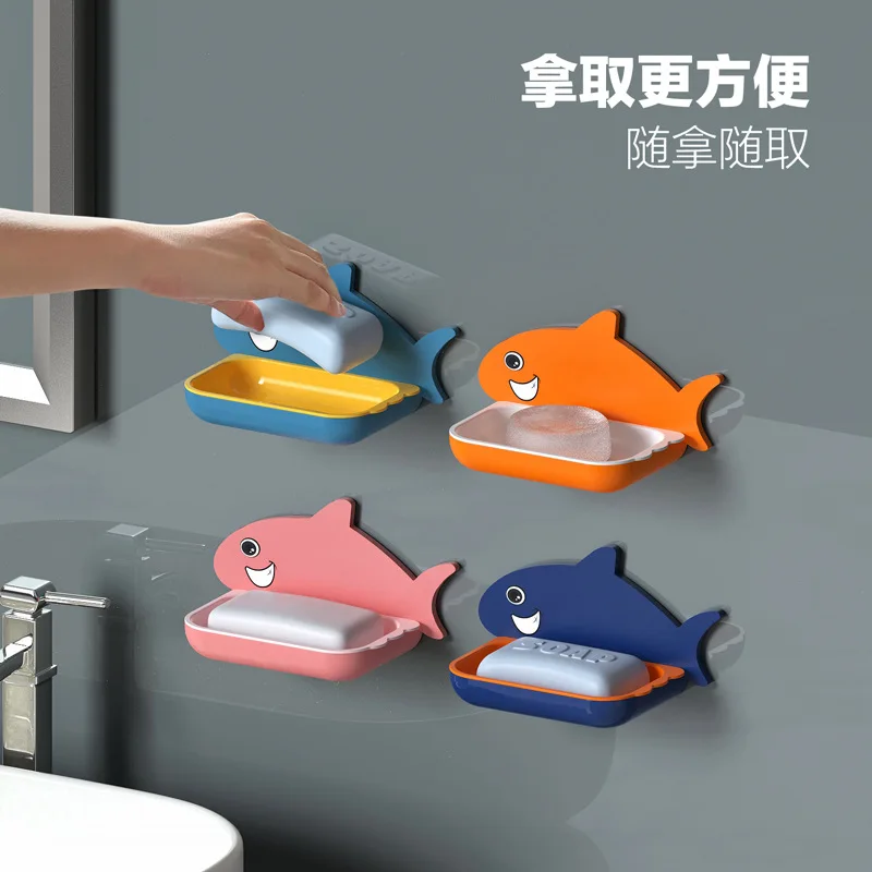 1 шт. настенная мыльница для ванной комнаты портативный держатель пластиковый
