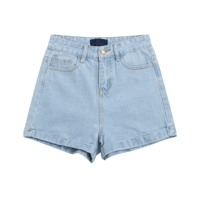 2021 Fashion Women Jean Shorts High Waist Skinny Ladies Denim Shorts Heart-shaped Tassel Ripped New Summer Sexy Shorts Female