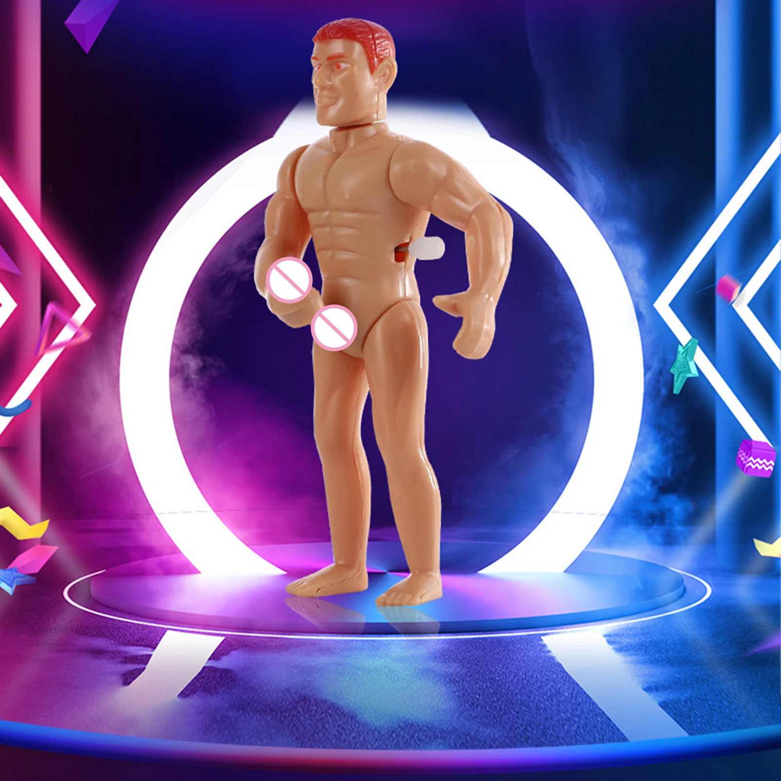 

Забавные мужские фигурки для мастурбации, Игрушка антистресс, заводная игрушка для мальчишвечерние, шутка, игрушка для детей старше 16 лет