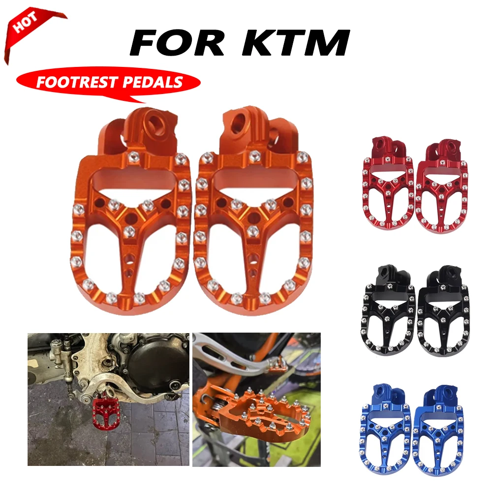 Фото Для KTM 65SX 85SX 125SX 150XC 150SX EXC200 EXC MXC EXC-G SX-F EXC-F XC XC-F FREERIDE 250R 350 Подставки для ног Подножки Педаль №1