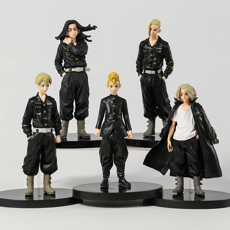 

Tokyo Revengers Manjiro Sano Takemichi Hanagaki Ken Ryuguji Matsuno Chifuyu Baji Keisuke Collection Figure PVC Model Figurals