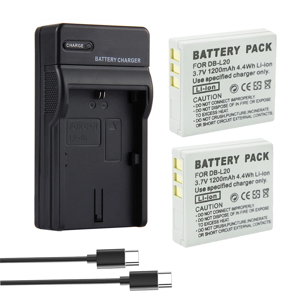 Фото DB-L20 DBL20 Аккумулятор для Sanyo Xacti DMX-C1 C4 C5 C6 CA6 CA65 CA8 CA9 CG5 CG6 CG65 CG9 DSC-C4 C5 E6 J4 VPC-C1 C4 C40 Аккумуляторы №1