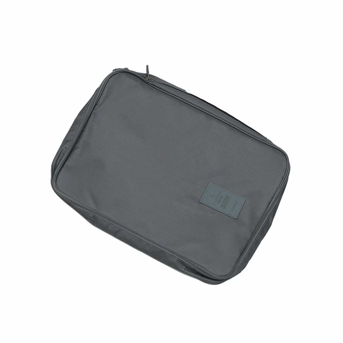 

Waterproof Travel Bag Portable Luggage Handbag with Large Capacity (Gray)