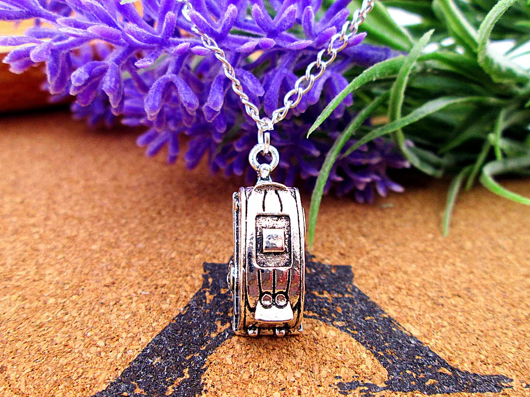 3 шт./лот прицеп 23 мм x 6 Античное серебряное ожерелье с подвеской ювелирные