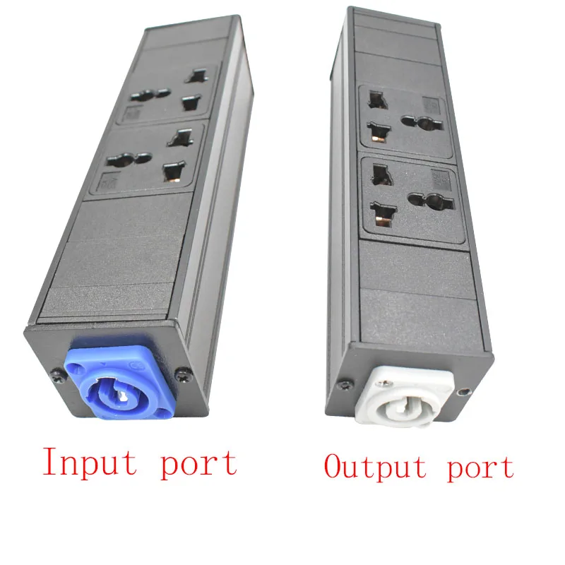 

PDU Power Strip Schuko Powerlink box усилитель мощности аудио 3P Авиационная вилка 2AC универсальная розетка для сокетов AU EU UK Израиль вилка