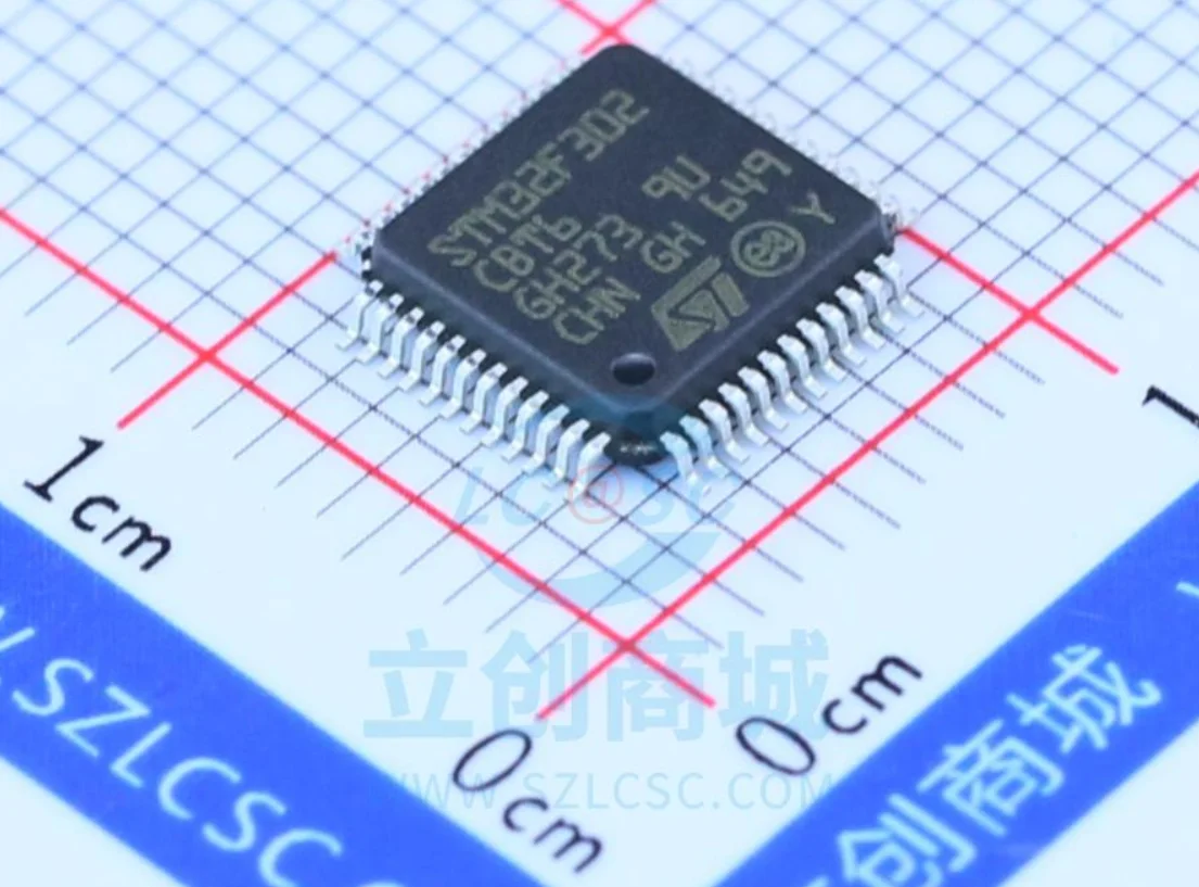 

100% New Original STM32F302CBT6 Package LQFP-48 New Original Genuine Microcontroller (MCU/MPU/SOC) IC Chi