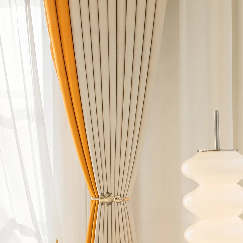 Легкие Роскошные плотные шторы для спальни большая площадь занавеска гостиной