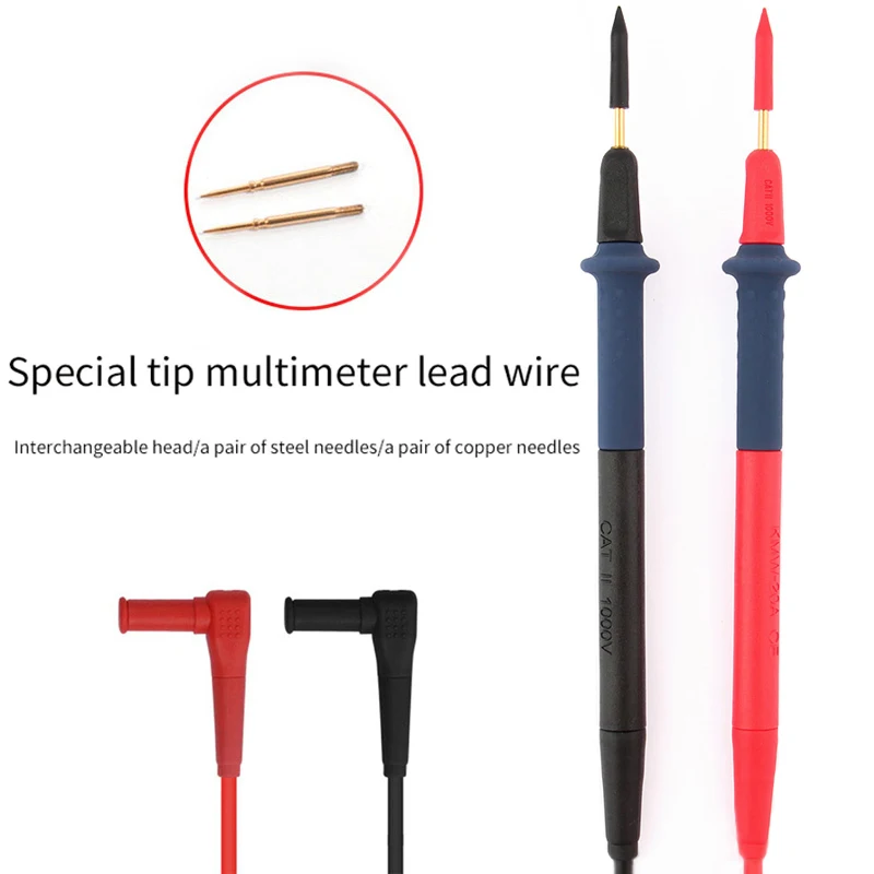 Высококачественные измерительные выводы для мультиметра провод с щупом Сменная