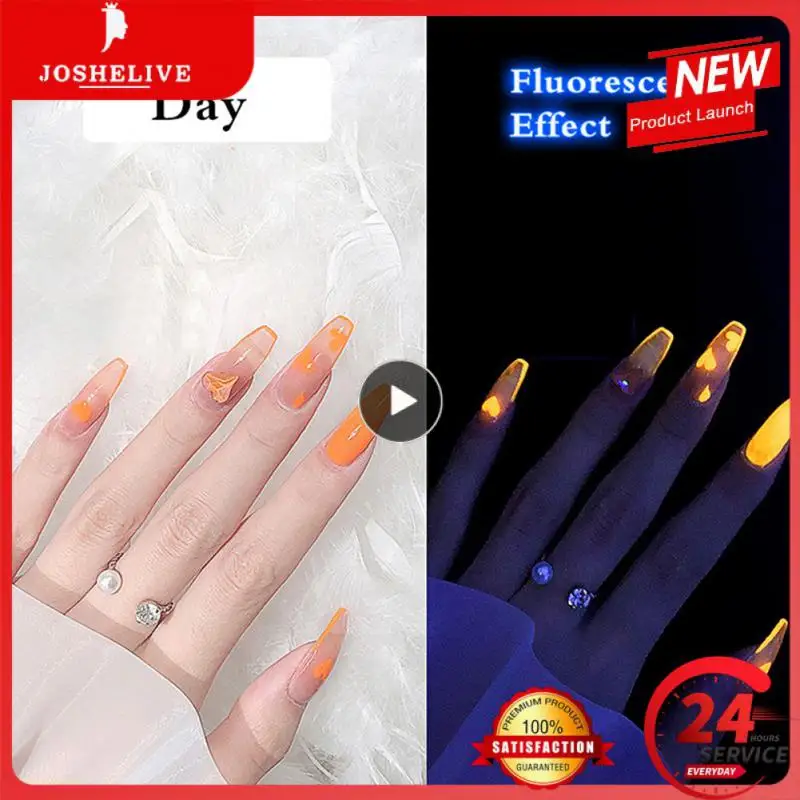 

15ml Luminous Nail Polish Gel UV LED Gel UV Nail Gel Night Glow In Dark Nail Gel Polish Long Lasting Fluorescent Luminous Gel