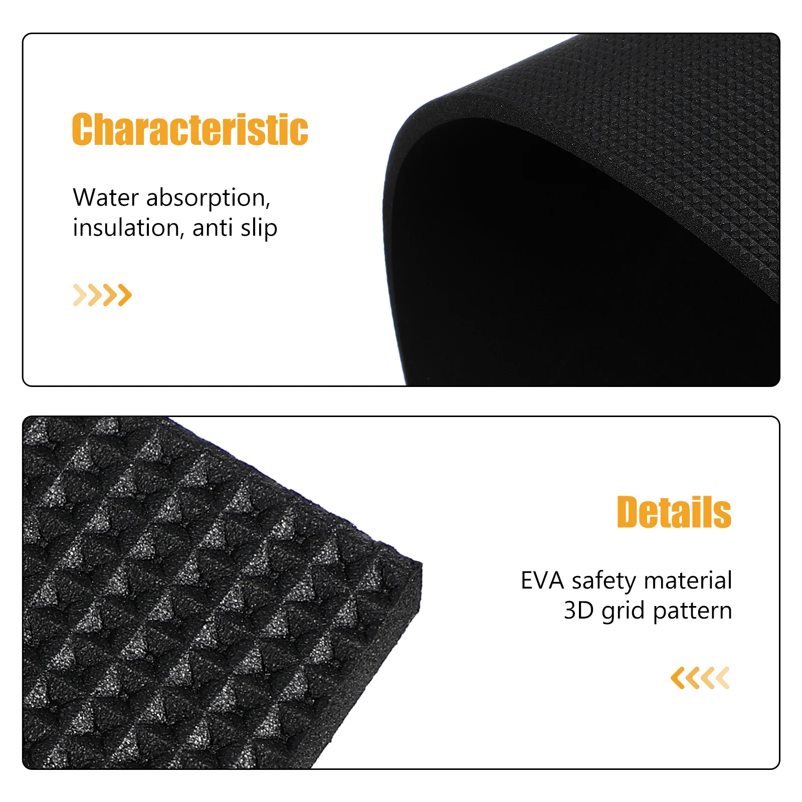 Коврик для аквариума пенопластовый коврик нижний бытовой выравнивающий черный