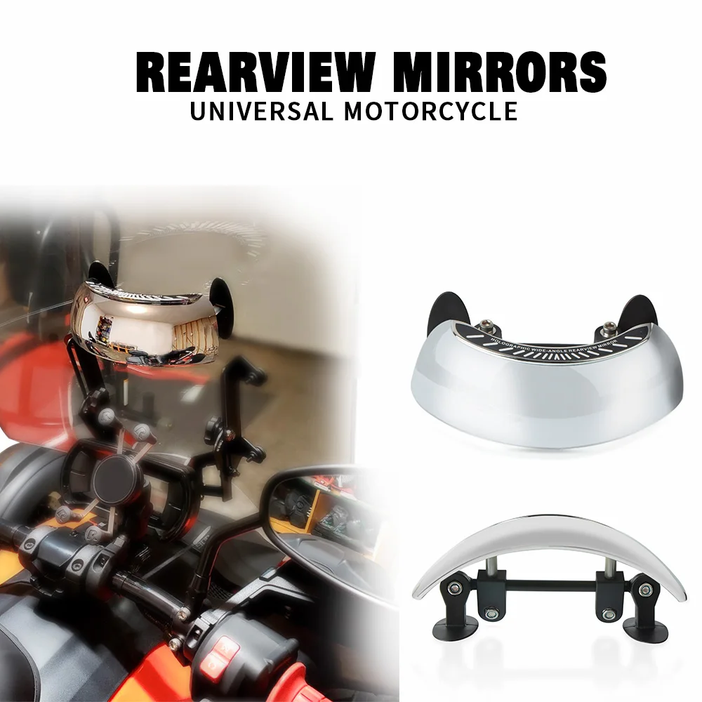 

Motorcycle 180 degree Wide-angle Rearview Mirror Blind Spot Mirrors For Yamaha XV400 XV650 XV1100 XV1300 XVS400 XVS650 XVS1100