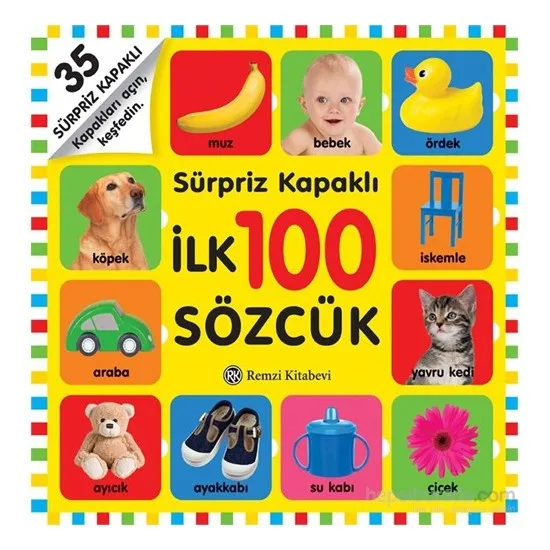 Сюрприз, мягкая обложка, первый 100 sözkcollection, турецкие книги, образовательные книги, детские образовательные книги от AliExpress WW