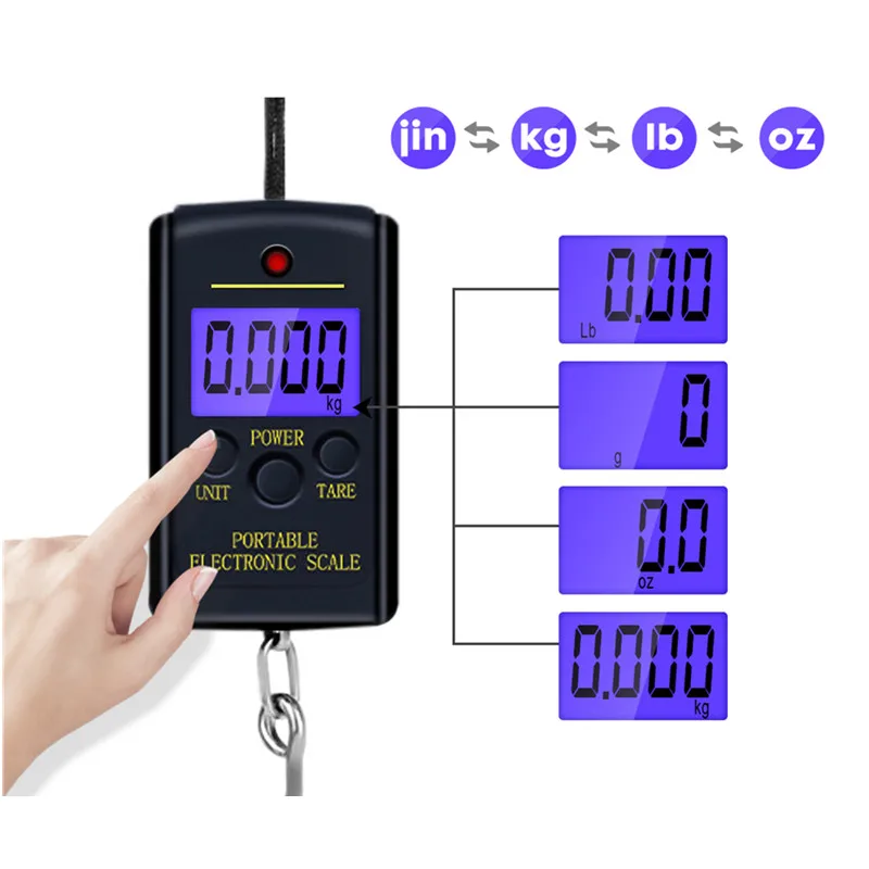 

Карманные весы JUANJUAN 40 кг