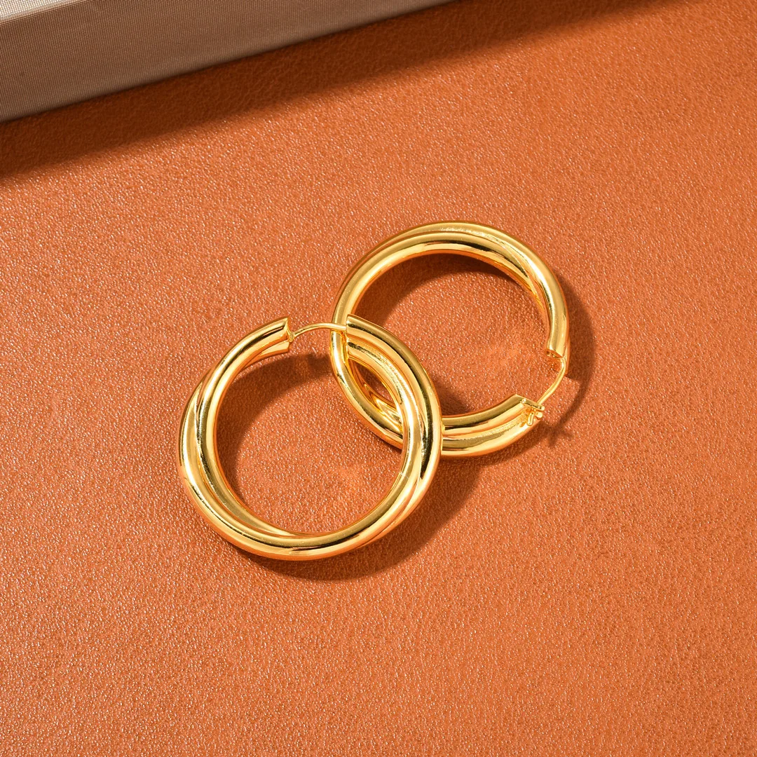 

Винтажные двухслойные серьги LONDANY, серьги-кольца, витые модные стильные серьги, женские серьги