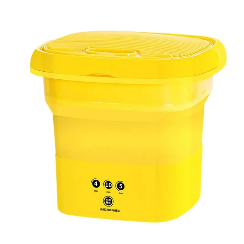 

Small Portable Washer Mini Washing Machine Automatic USB Rotating Turbine Dormitory Underwear Socks Mini Cleaning Machine