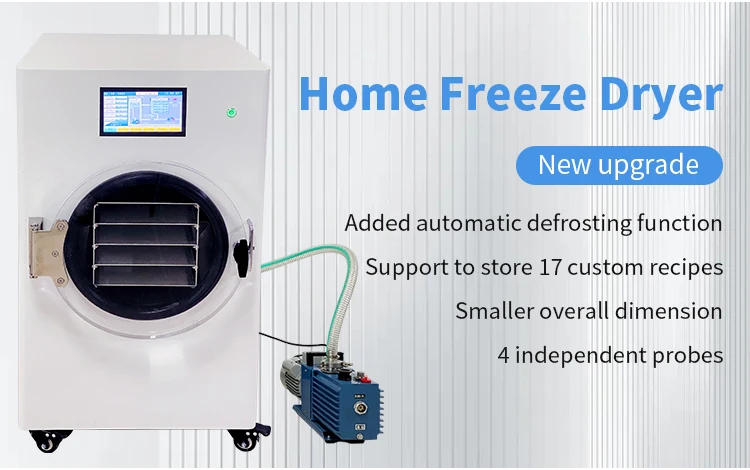 

Vriesdroogmachine Huis Vriesdroger Machine Voor Voedsel Fruit Usa Instock