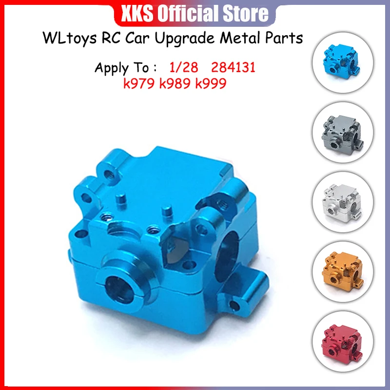

Metal Upgrade Front and Rear Gearbox for WLtoys 1/28 284131 K969 K979 K989 K999 P929 P939 RC Car Parts