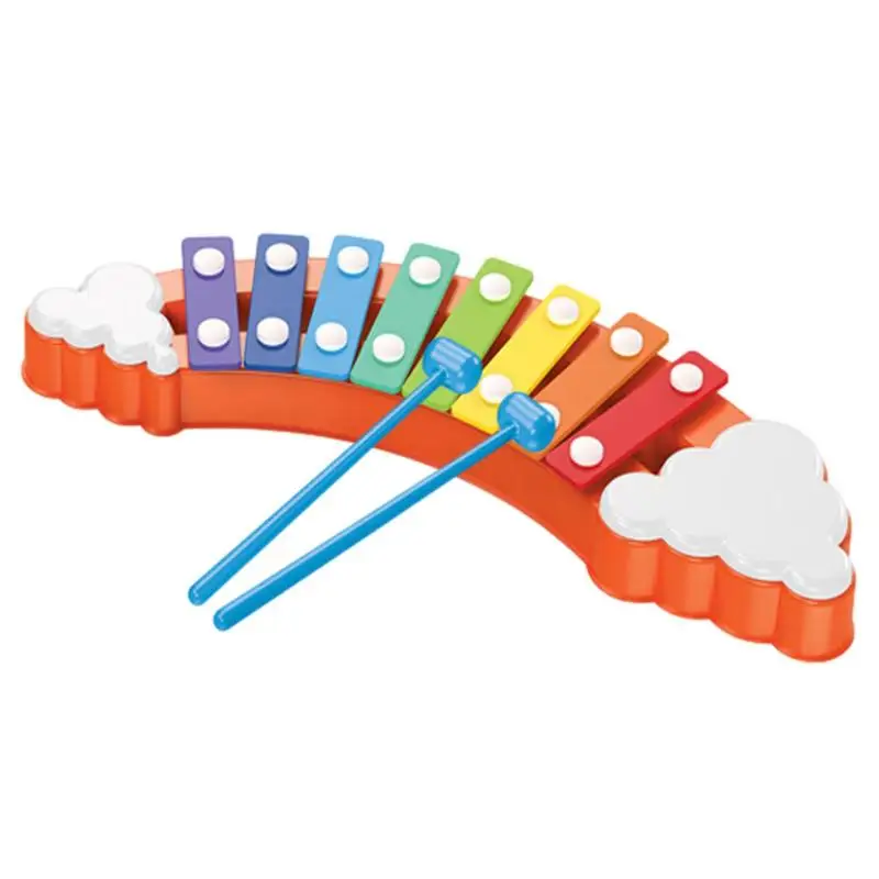 

Игрушечный ксилофон музыкальные игрушки для малышей, игрушки Монтессори, музыкальная игрушка с деревянными маллетами, инструмент для проф...