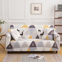 elastic sofa slipcovers vintage sofa cover for living room sectional corner l shape chair protector couch cover 1234 seater