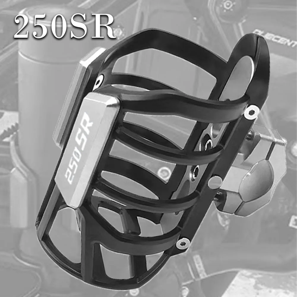 

For CFMOTO CF250SR CF 250SR 2019-2023 Motorcycle Stand Mount Accessories Beverage Water Bottle Cage Drink Cup Holder
