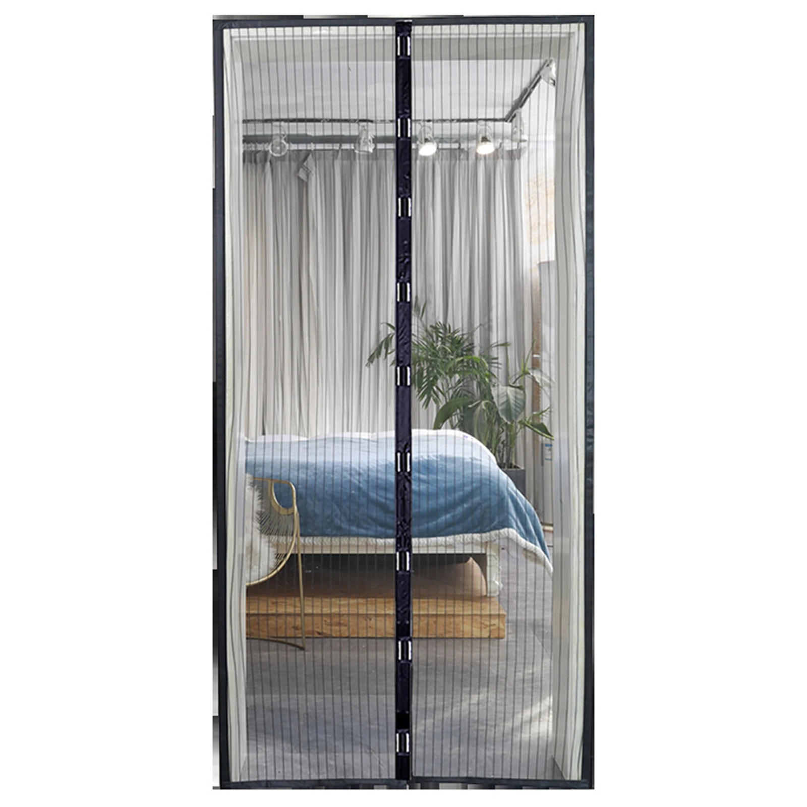 

Magnetic Summer Anti-mosquito Screen Window Screen Door Curtain Sand Window Summer Pet Mosquito Fly Interception Screen For Home