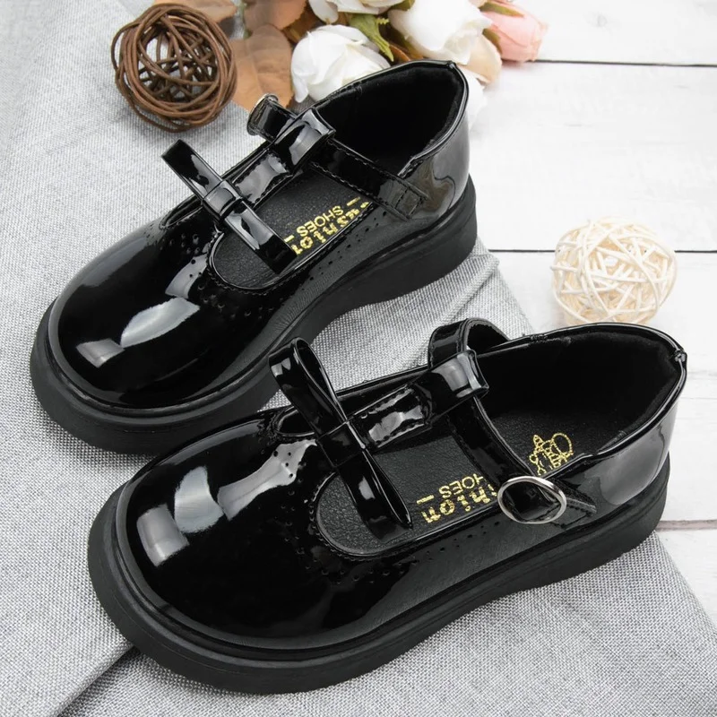 

New Kids Shoes for Boys Girls British Style Children's Casual Sneakers PU Leather Fashion Shoes Formal Soft Zapatos Niña