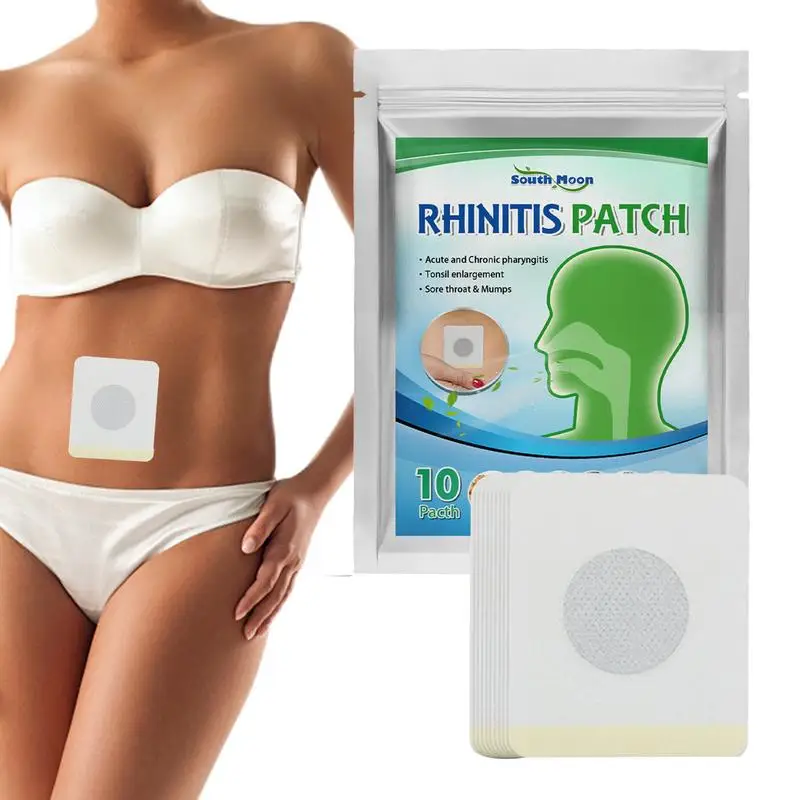 

10 Patches Herbal Respiratory Anti-cough Patch Plaster Cough Sticker Chinese Medicine Herbs Wetness Patch To Relieve Cough