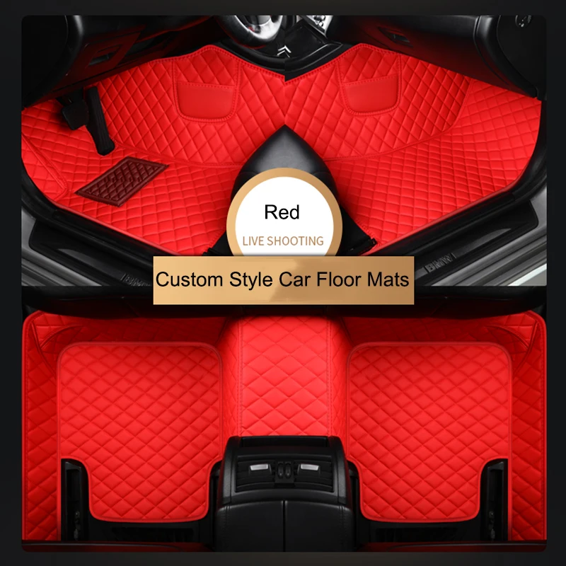 

Custom Car Floor Mats for BMW E63 6 Series 2 doors 2003-2010 Year Eco-friendly Leather Car Accessories Interior Details