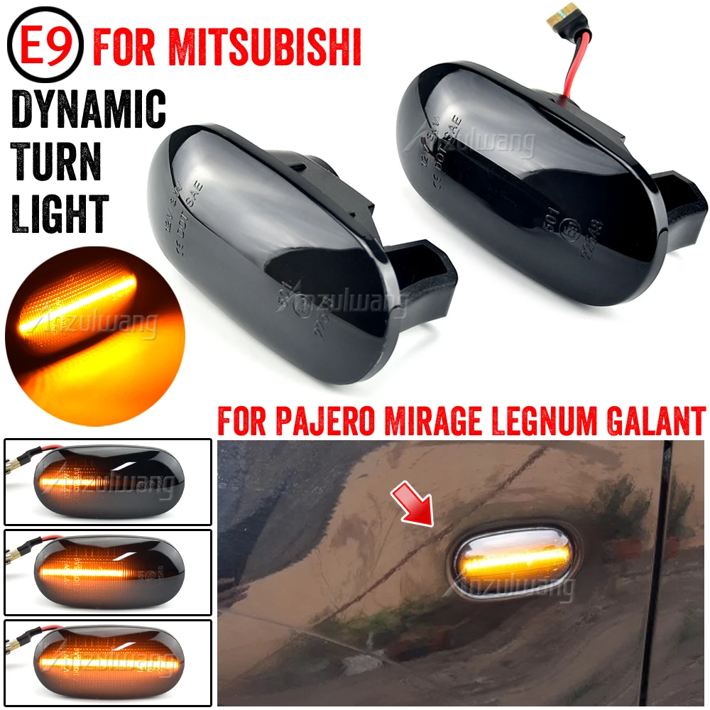 Последовательное мигание фотоэлементов для Mitsubishi Pajero Mirag legum Gelent 1998-2005 |