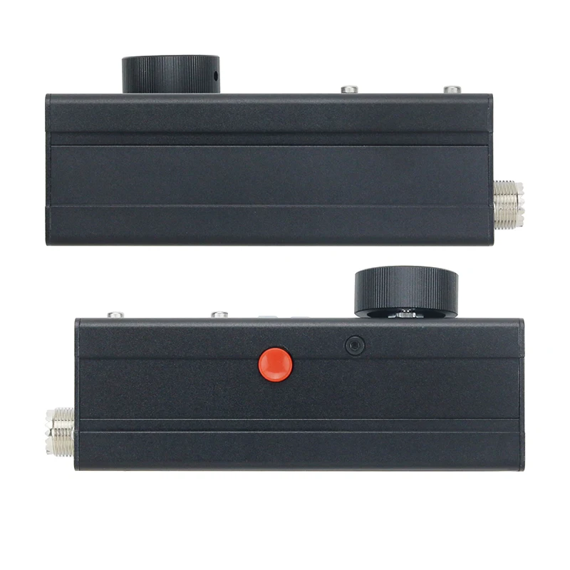 Tanie Wishcolor Nowy 8-zespół 5W USDR/USDX HF QRP SDR Transceiver Sztab I Prętów Ze Stali Nierdzewnej/CW Transceiver Ham Radio Z Czarna Powłoka