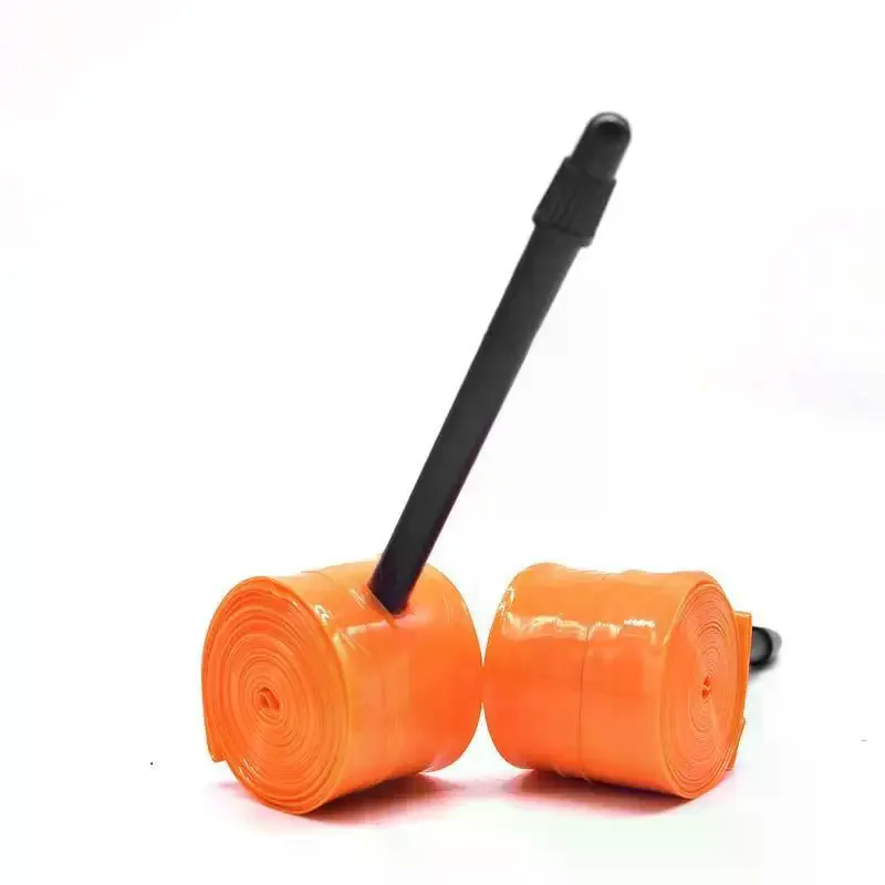 Фото Велосипедная камера из ТПУ 28g Orange Bike, 700X18 25 28 32, для шоссейных велосипедов, с французским ниппелем длиной 45/65/85 мм №4