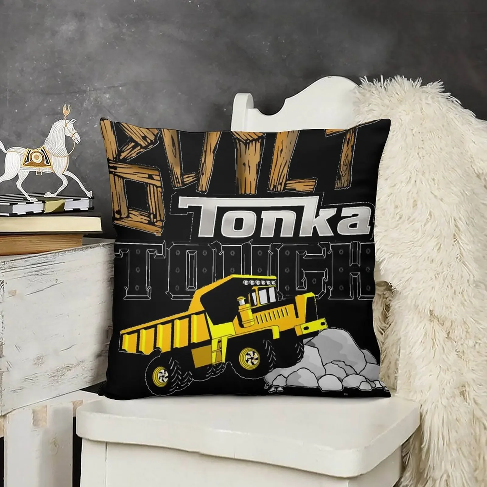 Встроенная тонка жесткая классическая декоративная подушка наволочка наволочки