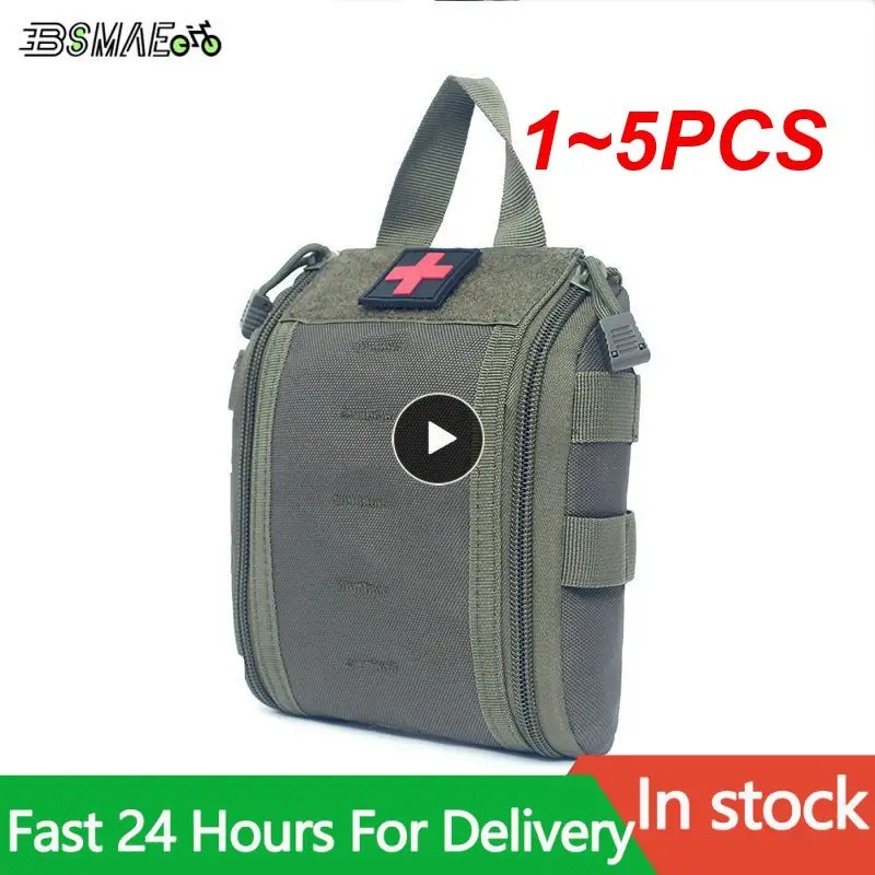 

1~5PCS Tactical First Aid Kit Wear-resistant Multifunctional Outdoor Utility Survival Hunting Medic Bag Waist Pack Military