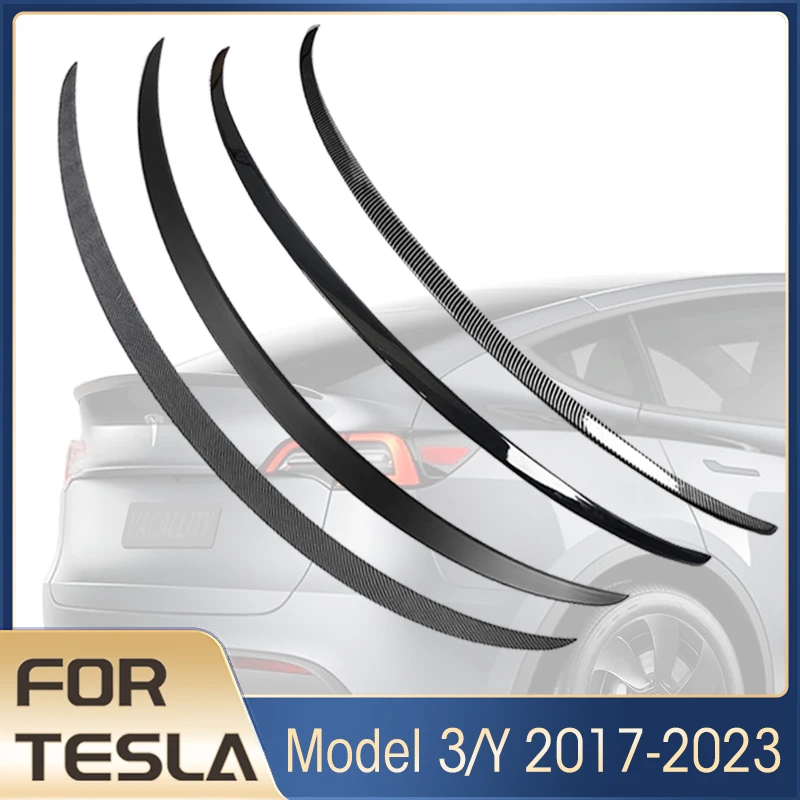Tesla Spoiler Modello Y 2023 Accessori Spoiler Ali Per Tesla Model 3 Accessori Per Auto 2017-2023 Materiale Abs Ad Alte Prestazioni