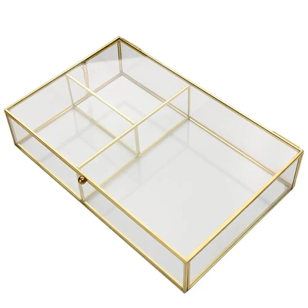 Стеклянная шкатулка для украшений