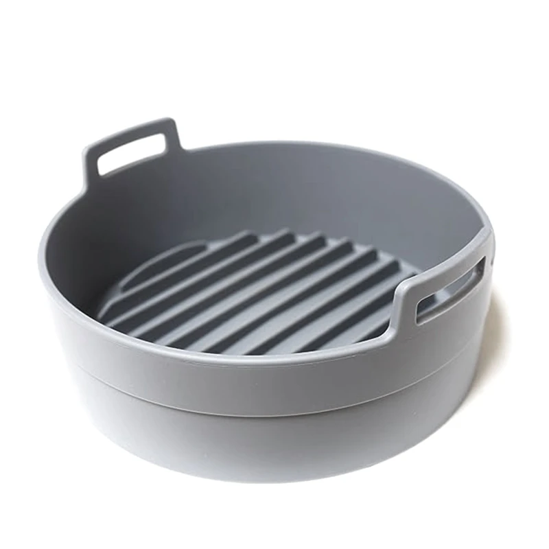 

Premium Air Fryer Silicone Pot Liner Food Safe Air Fryers Replacement Accessories No More Cleaning Basket After Using Airfryer