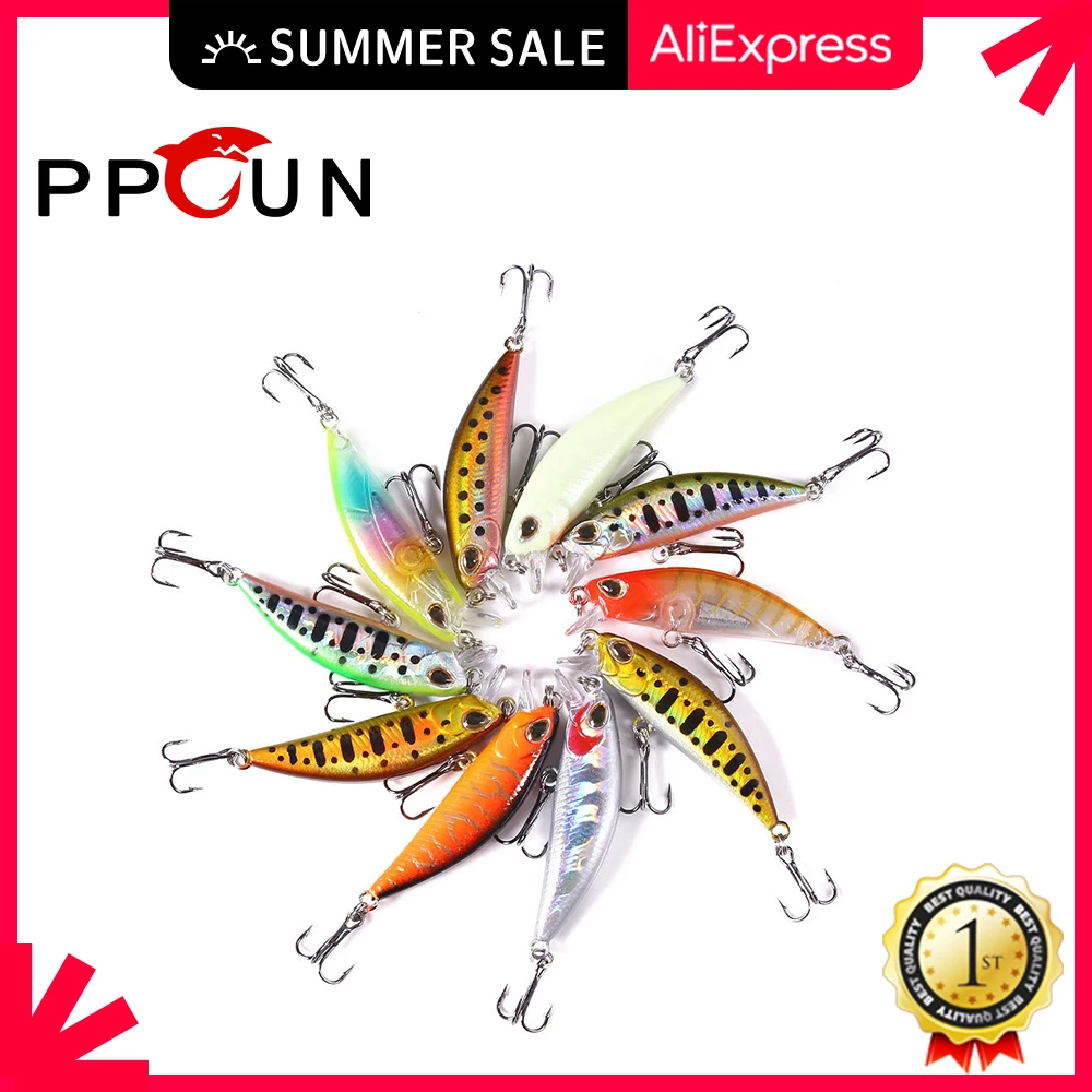 1 шт. рыболовных приманок 5см аксессуары 5г твёрдый приманка морской спиннинг для снастей 2020 воблер силиконовая искусственная поверхностная приманка мягкая карповая.