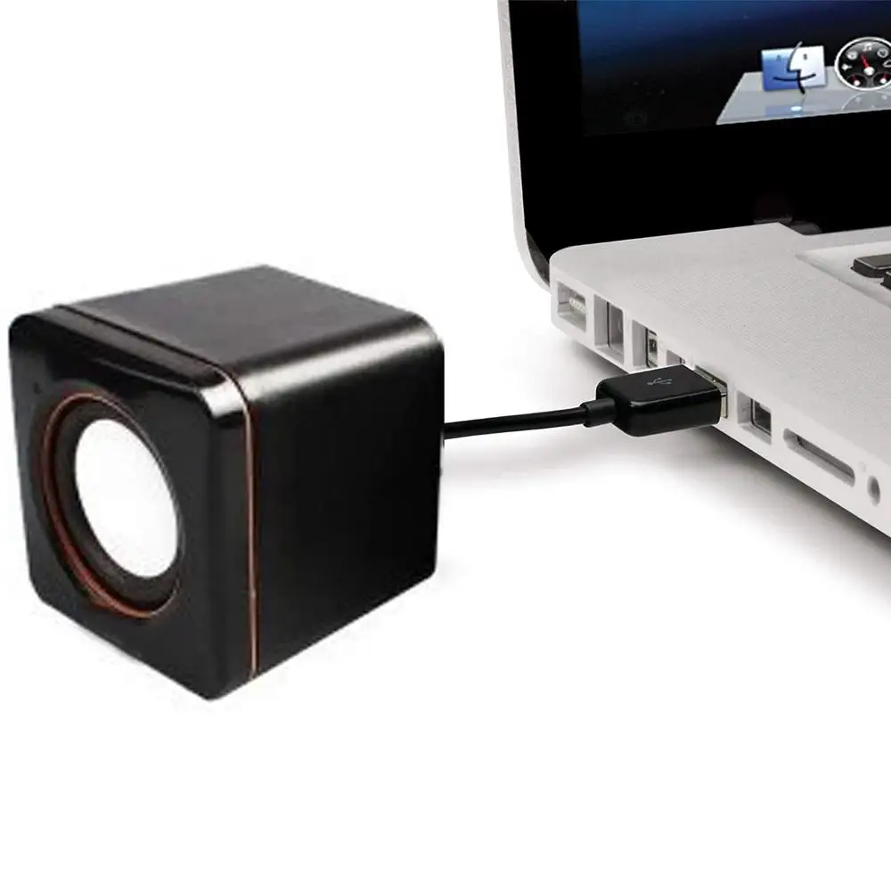 Портативные Компьютерные колонки с питанием от USB настольный мини-динамик