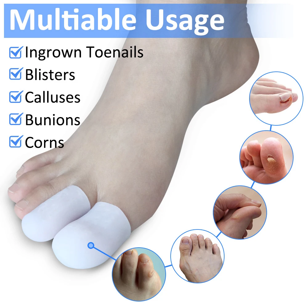 4 шт. гелевые протекторы для ног от боли |