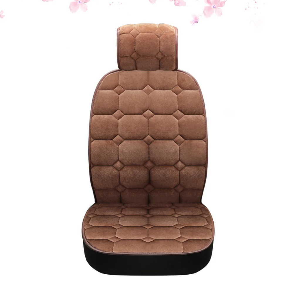 

Winter Keep Warm Cat Mat Short Plush Car Cushion Seat Protector Interior Accessory