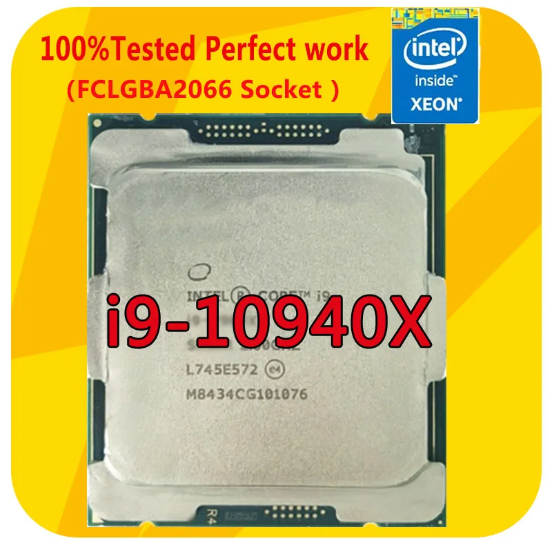 

inter core I9-10940X SR3NH I9-10920X processor 14C/28T 3.30GHZ 165W For 19.25MB server CPU PC PK 7920X