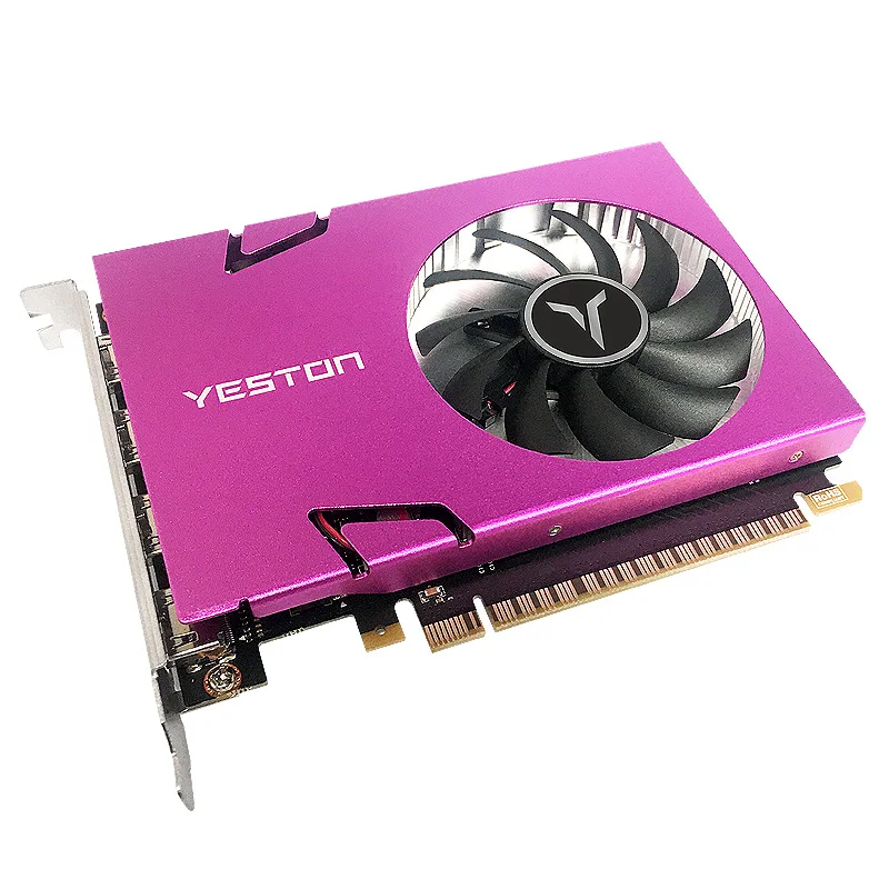 YESTON Radeon GT730-2G 4HDMI графическая карта Глубина HDR DDR3 2G 128 бит GPU NVIDIA Видеокарта